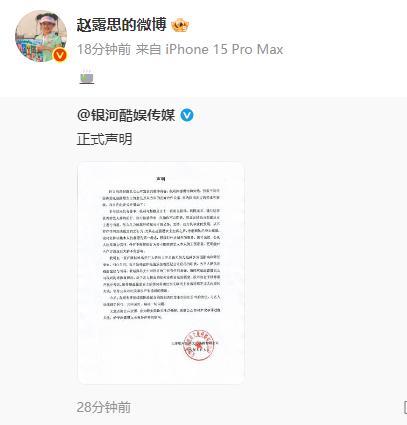 赵露思再撕经纪公司：到处说我装病