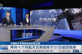 中国航天员乘组完成在轨交接 神舟十六号航天员乘组将于31日返回地球视频封面