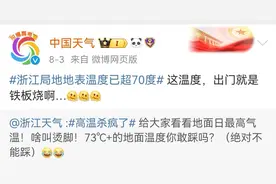 鸟中暑狗烫jio，ETC卡热变形！杭州人高温下有多松弛？商户纷纷关店：钱赚不完的图片