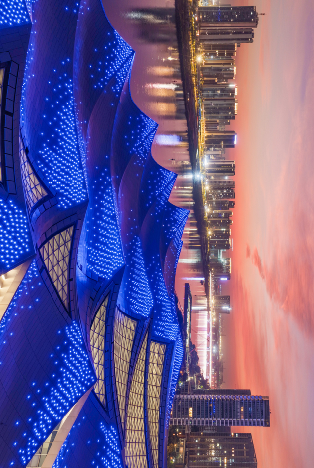 绝美地标+1 南沙入夜美成画