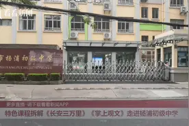 特色课程拆解《长安三万里》 《掌上观文》走进杨浦初级中学图片