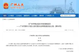 广州电动自行车将限速15公里，专家：建议外卖平台调整考核，考虑限速因素图片