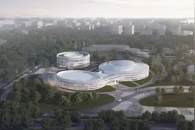 武汉新城大科学装置“中国地镜”冲刺封顶图片