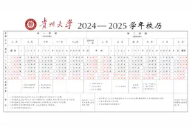 最新！贵州各高校放假通知→图片