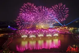 端午节和儿童节，大王山推出专场烟花秀图片