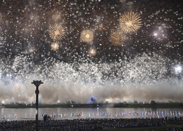 绝美！震撼！蓉城夜空璀璨