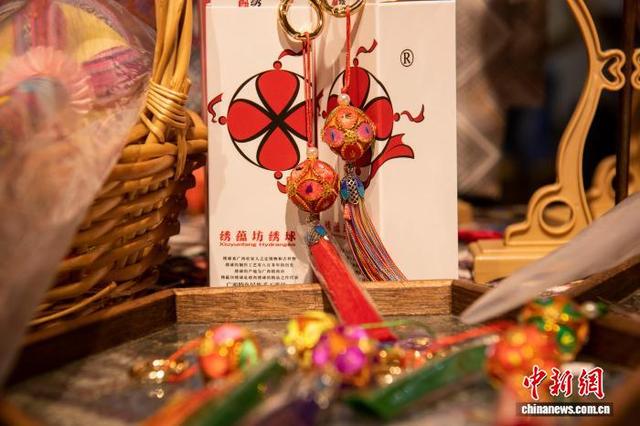 探访“中国绣球之乡”广西靖西 绣球“抛”到世界各地