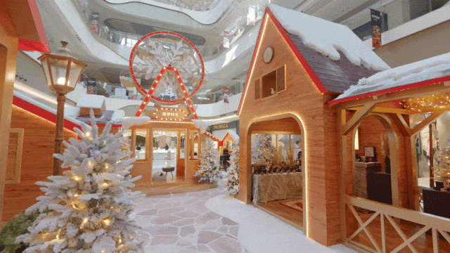 上海·海上世界限时打造北欧「雪梦极境」，共赴冬日奇幻之旅！