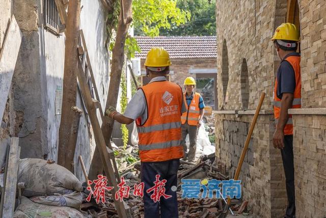 一年四季 泉在济南丨明府城老院落修缮，守护老街历史风貌