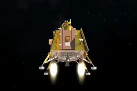 印度“月船3号”在月球成功软着陆图片