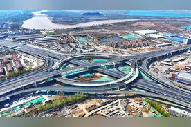 济南零点立交迎来新消息！预计6月底前建成通车图片