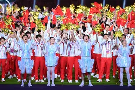 刮起青春风暴，262名中国00后运动员亚运会获奖牌图片