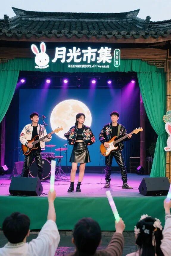 中秋国庆假期，崇州“月光市集”招募摊主啦！！！