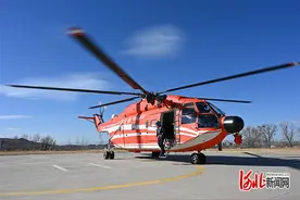 应对春季森林防灭火和空中救援任务 张家口飞来一只“雄鹰” 揣着一肚子宝贝图片