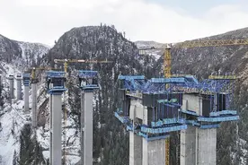 【坚定信心 实干争先】“干”字当先，青海交通建设“加速跑”——2025青海经济首季观察图片