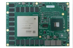 龙芯3C5000工业计算机模块上市，16核处理器+板载32GB内存图片