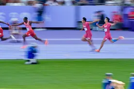 中国男子4x100米接力队：决赛目标瞄准全国纪录图片