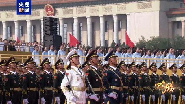 更多阅兵训练画面首次公开