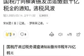 韩国演员柳演锡被曝涉嫌偷税漏税图片