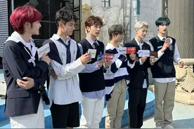 乐华新生代男团BOYHOOD在北京举行新专辑发布会图片