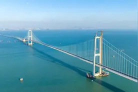 视频｜开通在即！海上看深中通道是一种什么体验？图片