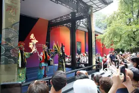 戏曲艺术走进成都武侯祠，换一种方式体验三国图片