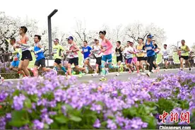 2025宿迁马拉松暨大运河马拉松系列赛（宿迁站）鸣枪开跑图片