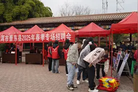 景东： 招聘会开到家门口 稳就业暖民心图片