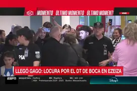 38岁加戈抵达阿根廷出任博卡主帅：感谢博卡球迷，我要回家了图片