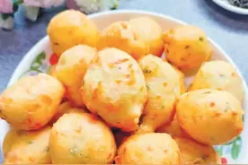 鄂尔多斯美食 鸡蛋泡泡图片