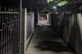 重庆南岸区：点亮渝灯消除暗盲，守护市民夜间出行图片