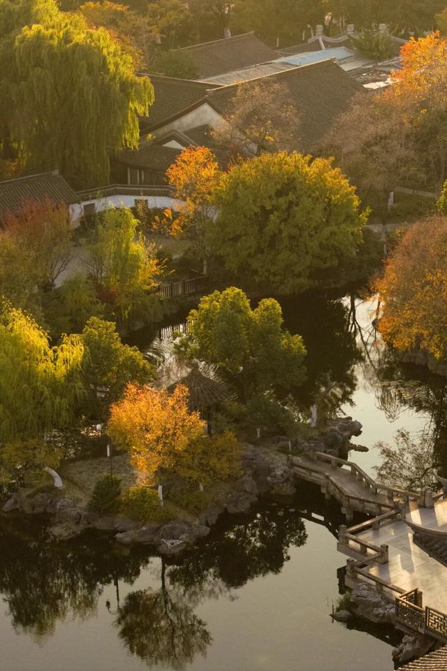 美翻了！南湖，正是红橙黄绿时