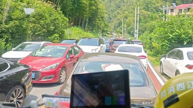 事发梅岭！女子登山中暑，消防员奋力抢救！