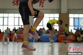 山东省第二届青少年学生跳绳联赛在菏泽举办图片