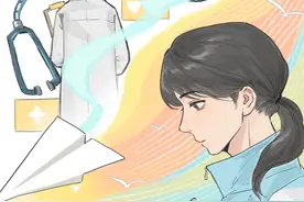 当一个人决定学医……图片