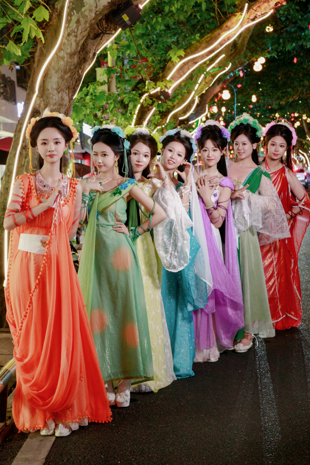 霓裳仙踪入“柘”里！跟着“七仙女”打卡云中慢城~