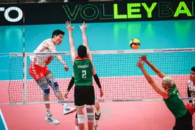 中国男排闯进国际排联挑战者杯四强图片