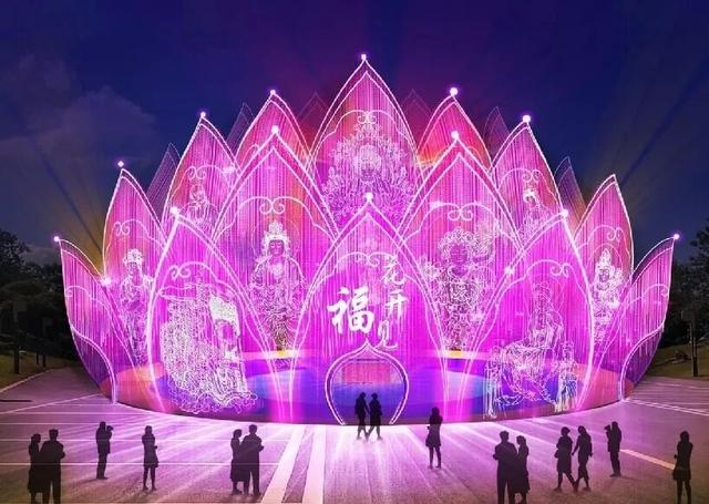 3000盏花灯点亮大足，随手一拍就是国风大片！