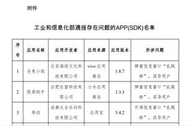闲鱼、高德地图、下厨房等APP（SDK）被通报图片