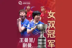 王曼昱/蒯曼，女双冠军！图片