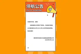 南京文旅发布提示：暂停登山露营水上和室外高空游乐项目等户外活动图片