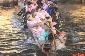 龙舟夜训 叠滘漂移图片