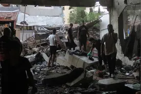 以色列轰炸加沙学校，100多人死亡！哈马斯强烈谴责，卡塔尔要求联合国调查图片