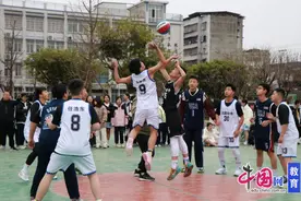 激情球赛，点亮青春 江油市花园路初中举办2025年春季球类运动会图片