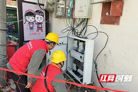 国网炎陵县供电公司护航桃花赏花游活动图片