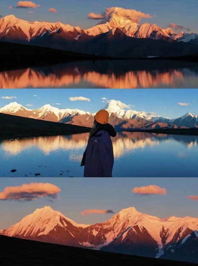 冬天的贡嘎才是真绝色！