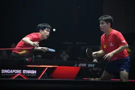 WTT新加坡大满贯：王楚钦/林诗栋晋级男双四强图片