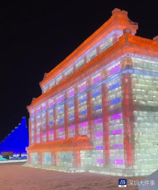 深圳罗湖口岸惊现哈尔滨？这冰雪的浪漫谁懂啊