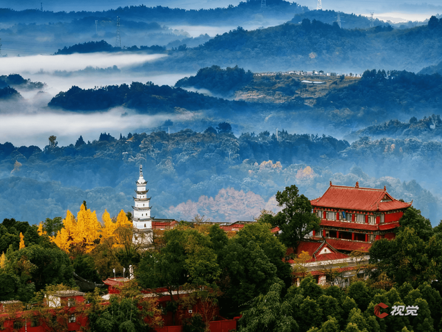 C视觉·遥望雪山(58)丨久违冬日暖阳 成都今晨再见雪山