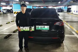 罚2000元、扣12分，司机被行拘！成都街头现套牌特斯拉后续图片